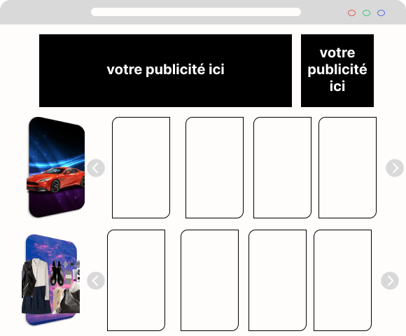 example ads image on kitgool website (desktop)