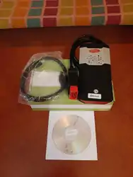 Coffret DELPHI AUTOCOM SCANNER 2021 LEGER ET LOURD, Nec Rouge double PCB BLUETOOTH NEUF IMPORTÉ D ALLEMAGNE