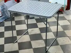 Tables Table de plage en aluminium 100% espagnol. Et chaise de plage tres bonne qualité.