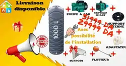 Tables Pack citerne alimentaire