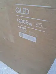 Téléviseur TV SAMSUNG QLED 85" SMART 4K 120FPS HDMI 2.1 QE85Q80B