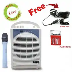 Lecteur multimédia مكبر الصوت مع ميكروفون محمول